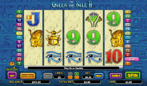 Queen of the nile 2 slot machines