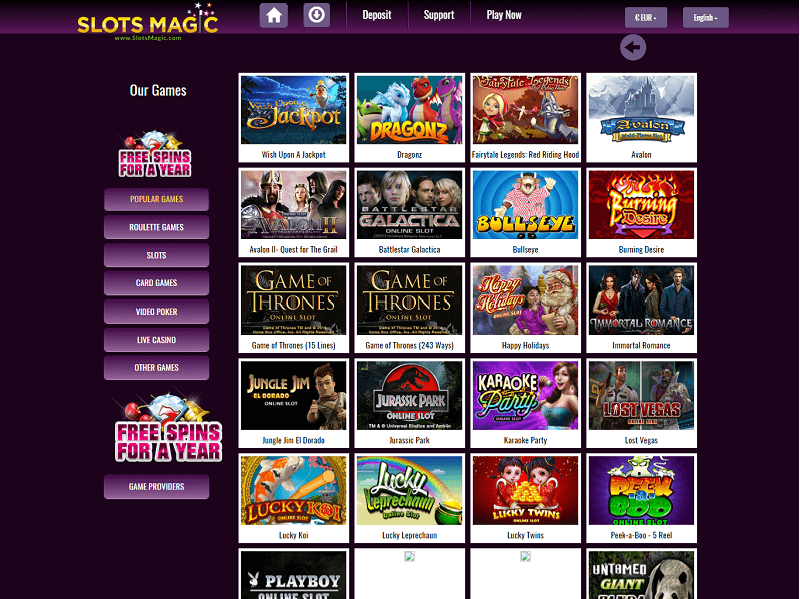 slots magic casino 50 free spins