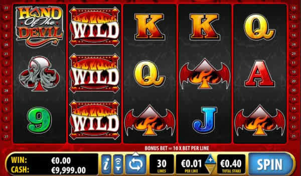 Bally Hand of the Devil Slot