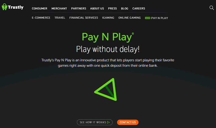 Trustly Pay N Play Casino Sites