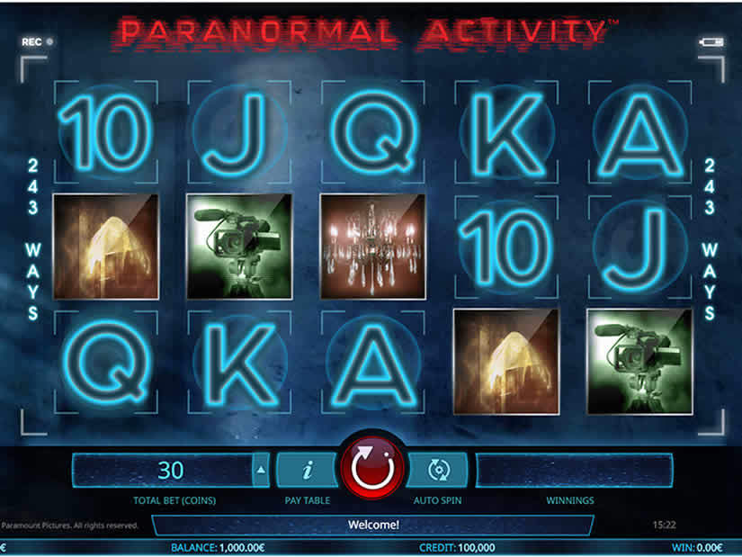 iSoftBet: Paranormal Activity Slot