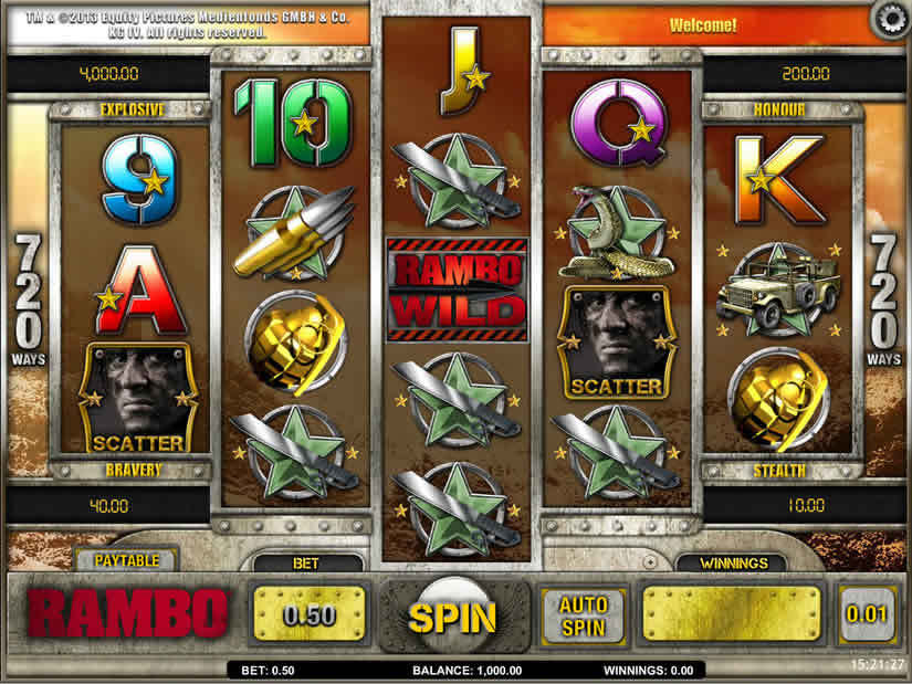 iSoftBet: Rambo Slot