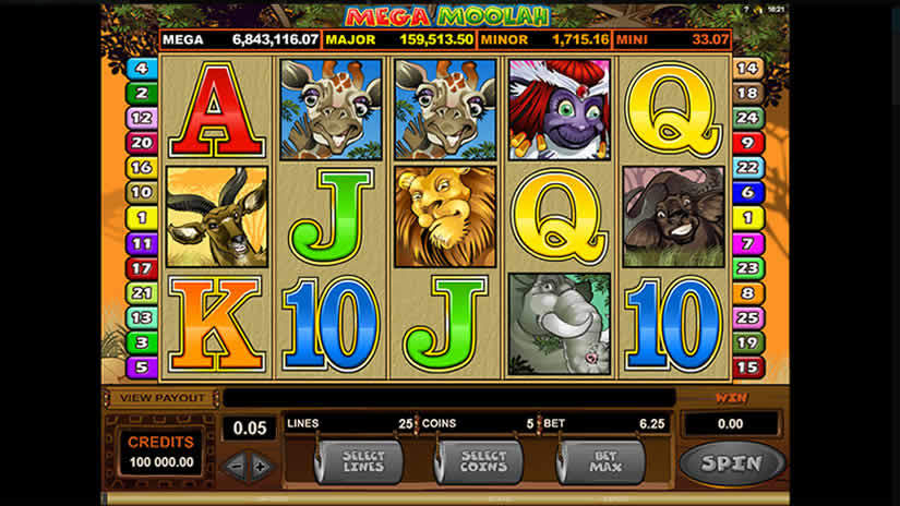 Microgaming Slots: Mega Moolah