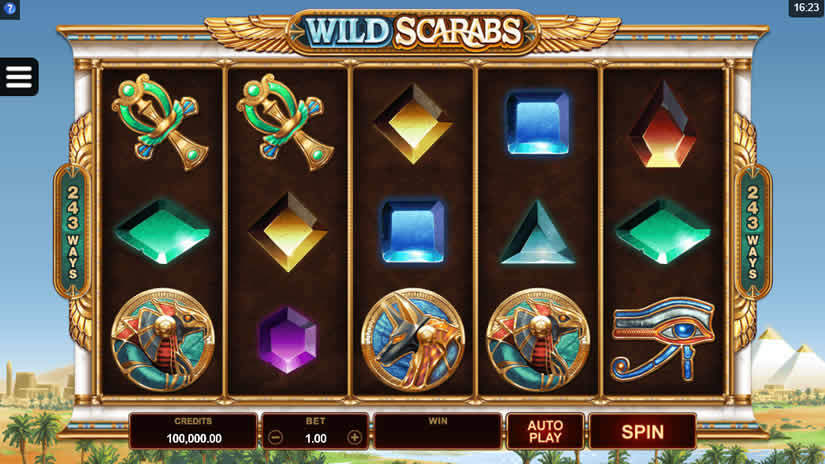 Microgaming Slots: Wild Scarabs