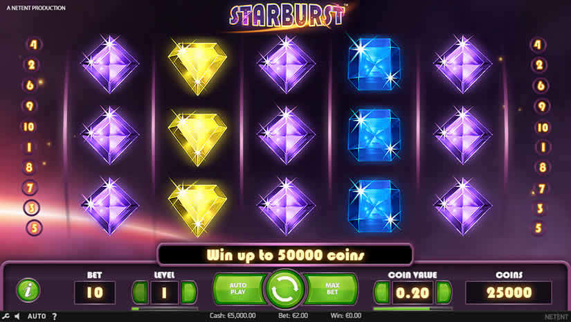 Netent Slots: Starburst