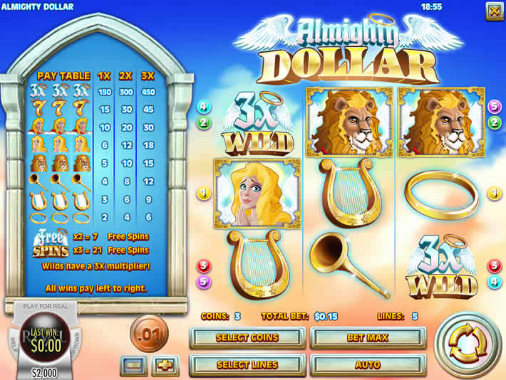 Online slots for real money: Rival Almighty Dollar