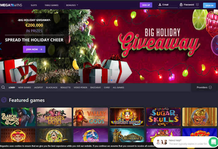 Megawins: Best online casino for 2018