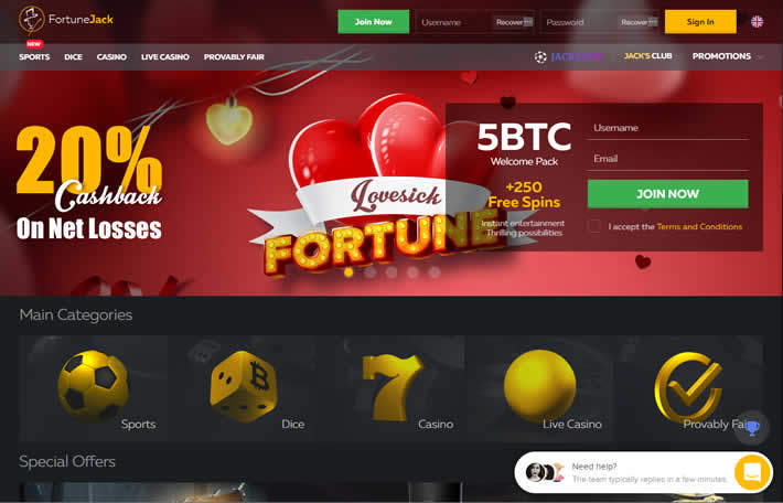 Fortunejack Casino Valentine's 2019 Bonus