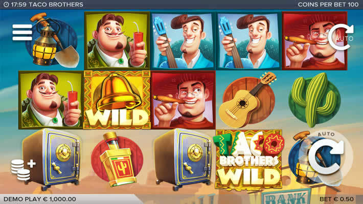 Taco Brothers slot by ELK Studios