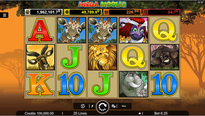 Mega Moolah Slot: Microgaming Progressives.