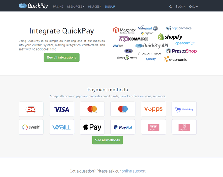 Quickpay System casinos