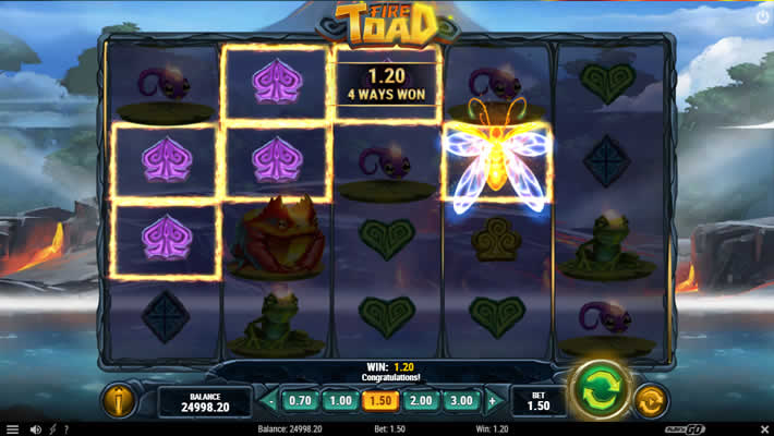 Play n Go slot Fire Toad 2021