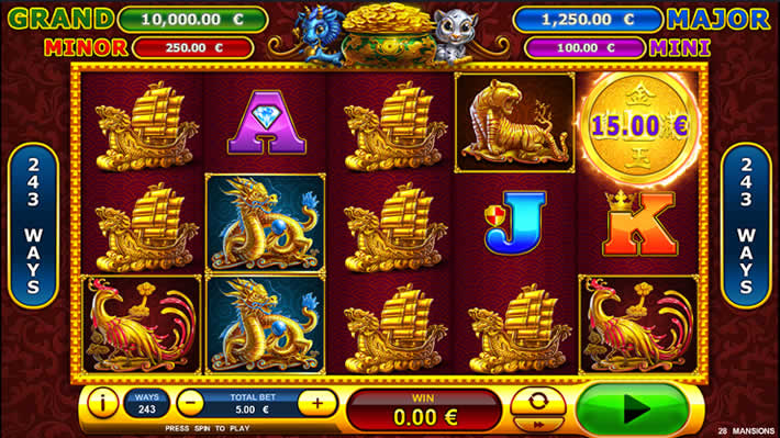 28 Mansions Playtech Slot