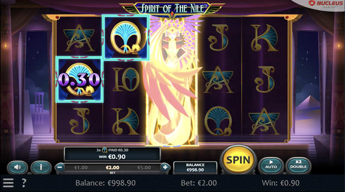 Nucleus Gaming: Spirit of the Nile slot.