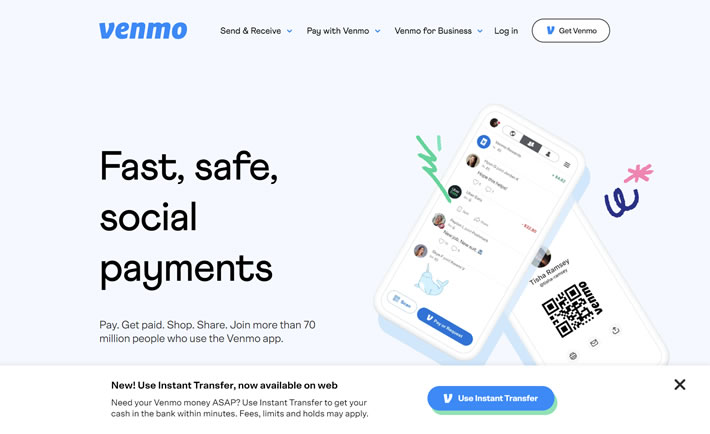 venmo homepage